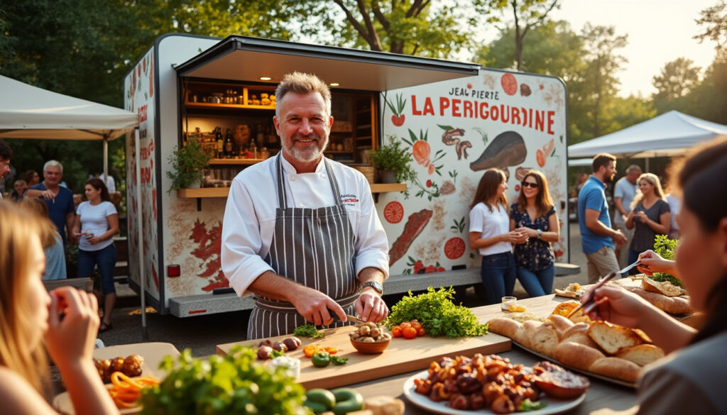 Un chef étoilé de Dordogne se lance dans l'aventure du food truck