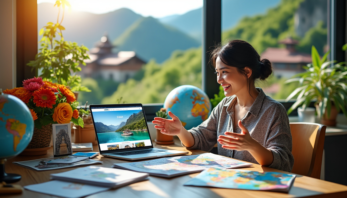 Organisatrice de voyages personnalisés dans son pays d’origine
