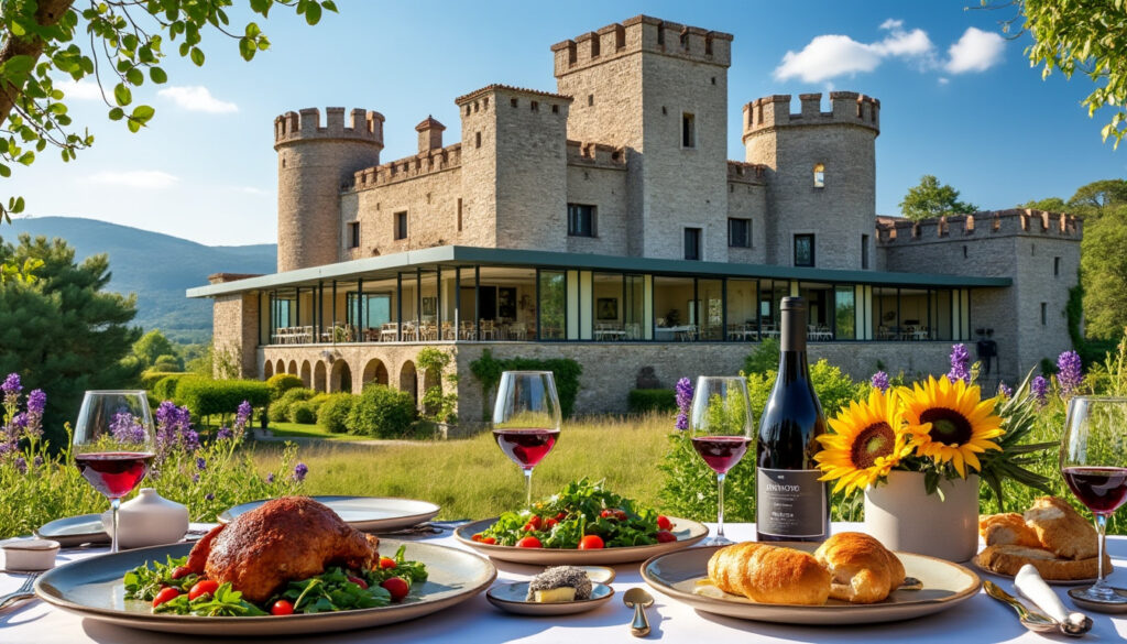 Un château de l’Aude allie tradition et modernité dans sa cuisine