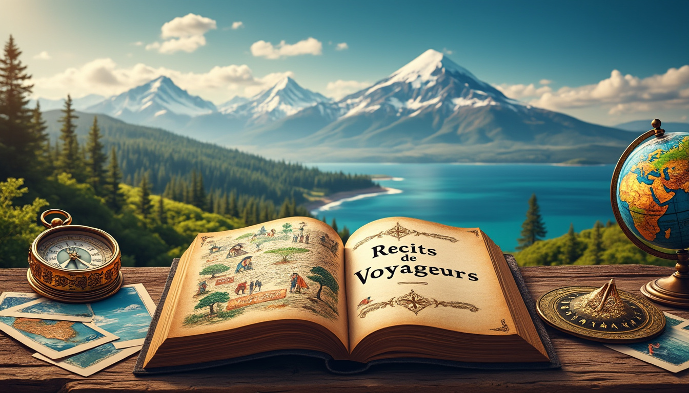 découvrez 'les récits de voyageurs', un ouvrage captivant qui explore les récits de ceux qui ont parcouru le monde. plongez dans des histoires riches et variées qui révèlent la diversité des cultures et des traditions humaines, et laissez-vous inspirer par les aventures qui nous rapprochent tous.