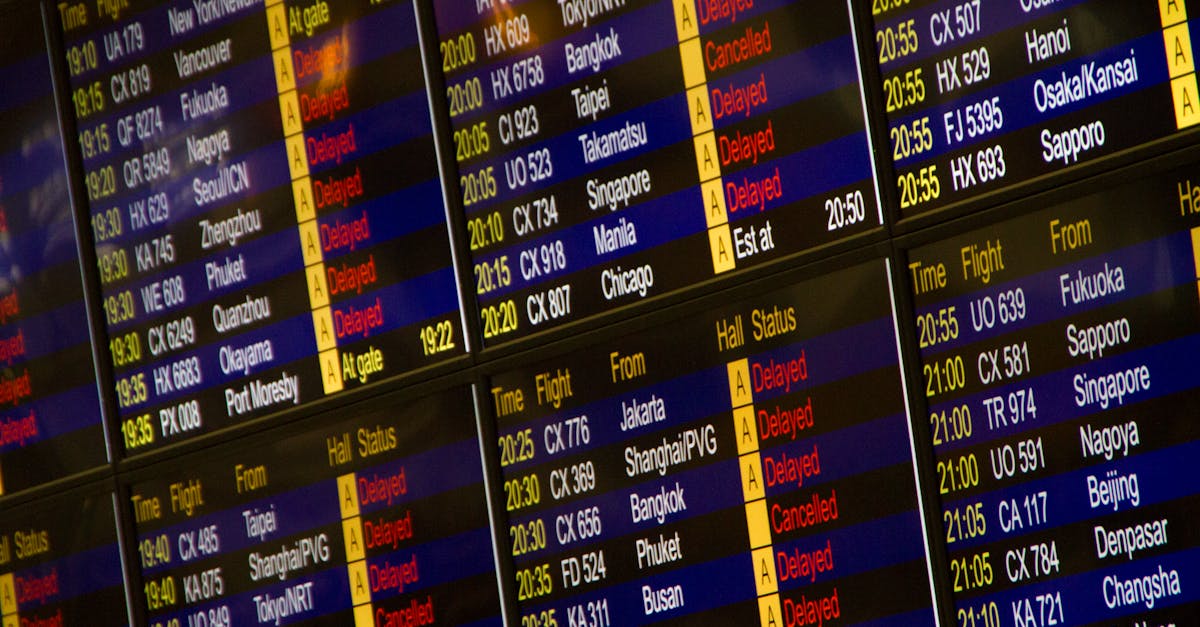 découvrez tout ce qu'il faut savoir sur les retards aéroportuaires : causes fréquentes, conseils pour gérer l'attente et astuces pour optimiser votre expérience de voyage.
